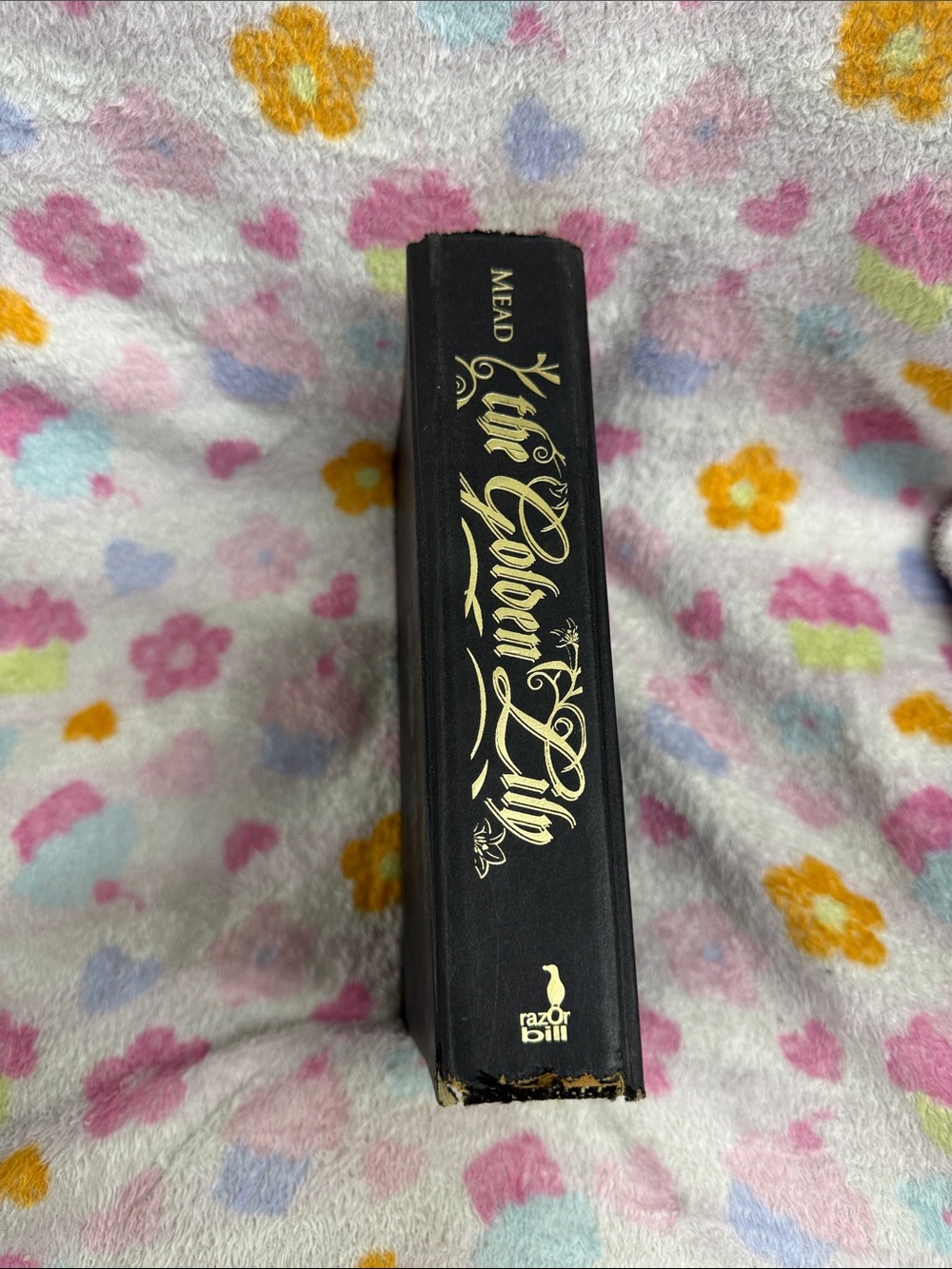 Mead The Golden Lily Hardcover Book - Black & Gold